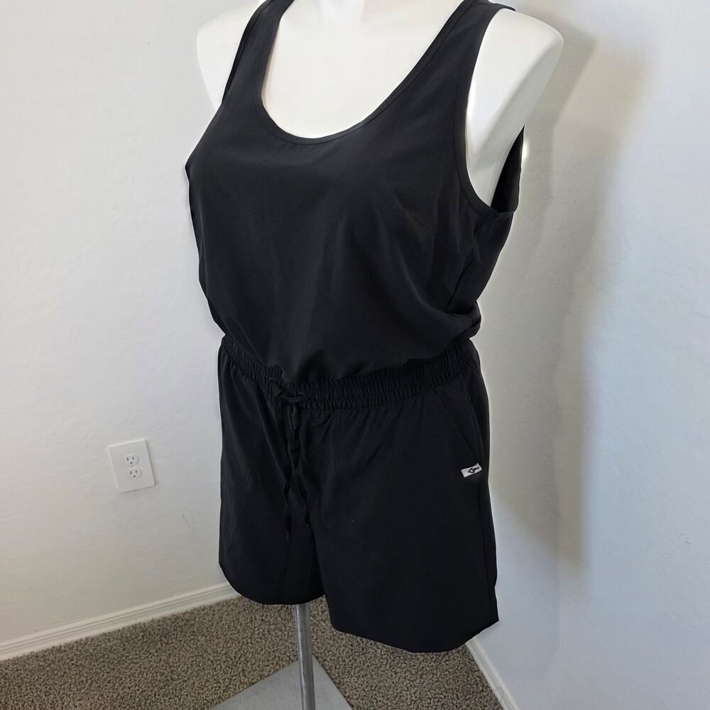 Torrid Stretch Woven Active
Romper With Surplice Back - Picture 5 of 7